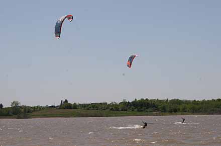 kiteboarding, iowa kiteboarders