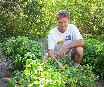 dave winningham, backyard garden