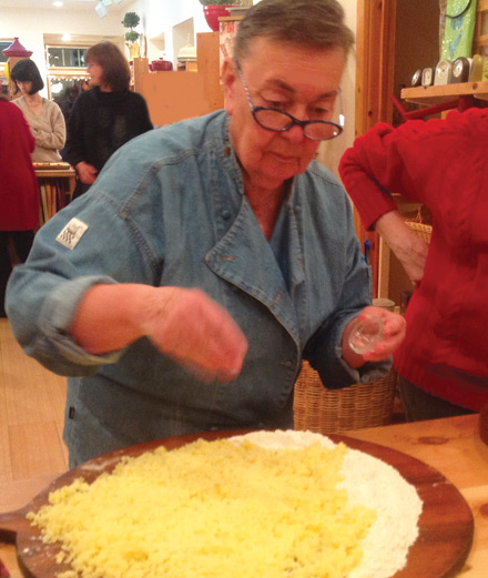 gisella isidori, polenta taragna, at home store