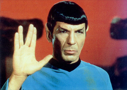 spock vulcan salute