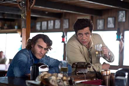 inherent vice, joaquin phoenix, del toro