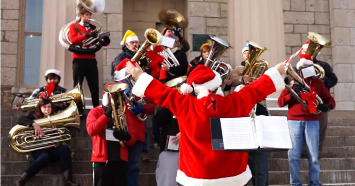 It’s Tubatastic! Holiday Tuba Concert on the University of Iowa Pentacrest Iowa Source
