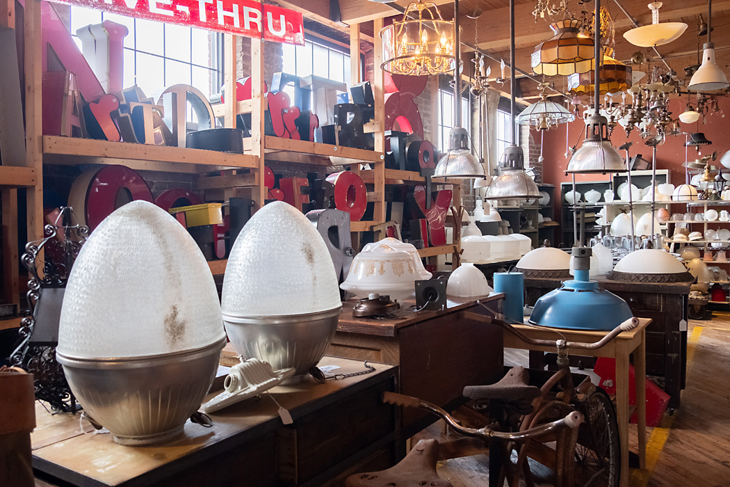 West End Architectural Salvage: Four Floors of Vintage Finds - Iowa Source